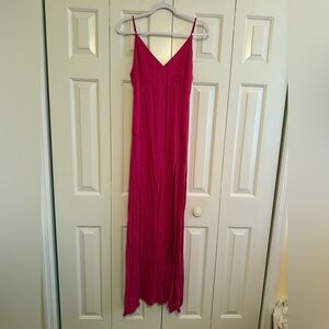 Lovers + Friends Fuchsia Maxi Dress